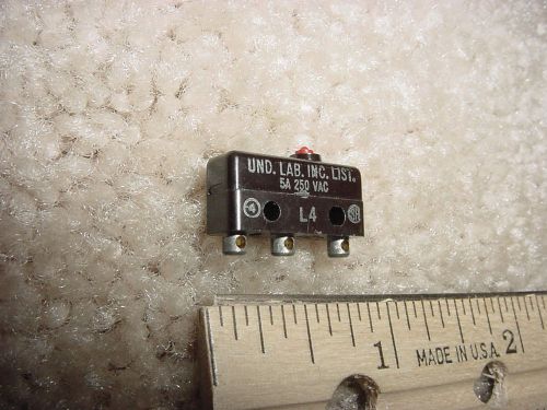 Honeywell sub miniature 5 amp pin plunger micro switch for sale