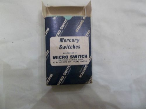 1  MICRO SWITCH AS408AI  8138 MERCURY SWITCH WITH LEADS
