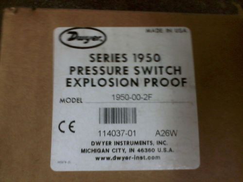 Dwyer Instruments 1950-00-2F Pressure Switch