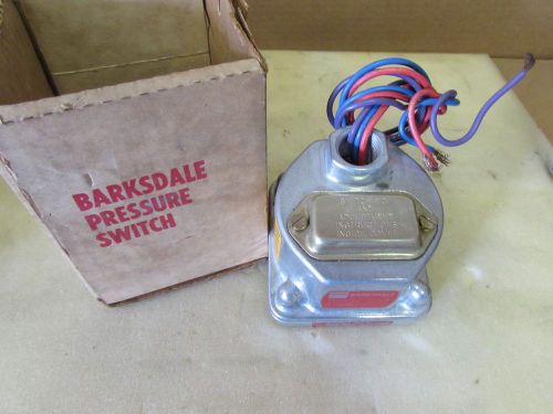 BARKSDALE PRESSURE OR VACUUM ACTUATED SWITCH # D1H-H18 NEW IN BOX