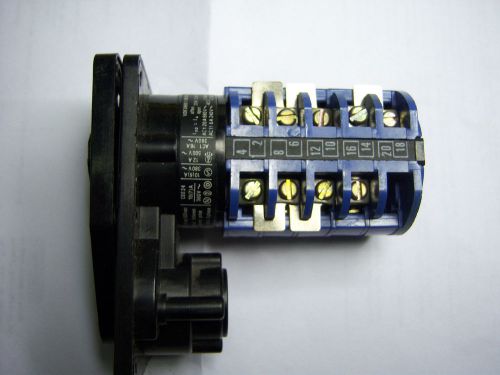 (z 5-31 l47)  kraus &amp; naimer pot selector switch vde0660-107 for sale