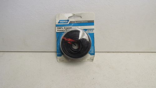 CAMCO 64016 100% COPPER 18 GAUGE PRIMARY WIRE 40&#039; BLACK - PRO QUALITY