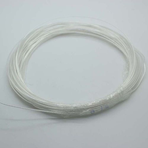 3Feet 0.12mm2 AWG26 Teflon OCC Copper Silver Plated Wire For Audio Headphone DIY