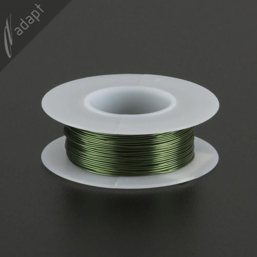 24 awg gauge magnet wire green 100&#039; 155c solderable enameled copper coil winding for sale