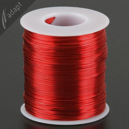 Magnet Wire, Enameled Copper, Red, 22 AWG (gauge), HPN, 155C, ~1 lb, 500 ft