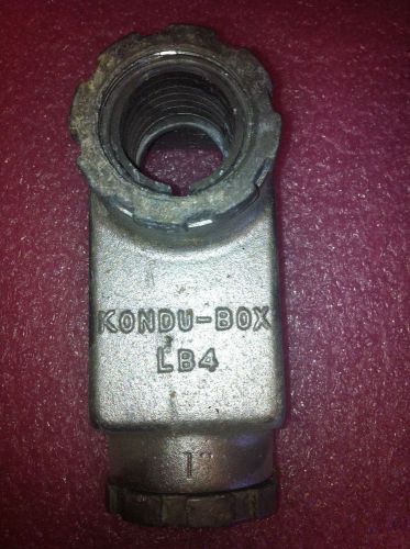 lot of 18 KONDU-BOX 1&#034; LB-4 CONDUIT BODY