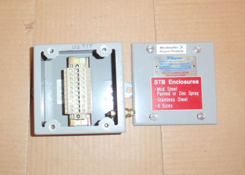 STB 1-2 Weidmuller Klippon New Electrical Enclosure STB12