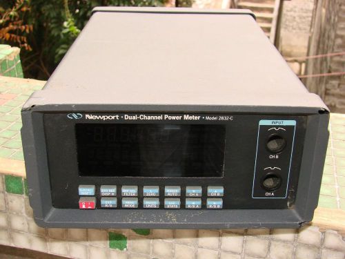 Newport dual-channel power meter  2832-c w/o sensor accessories for sale
