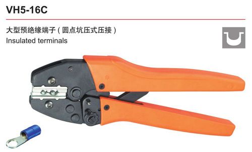 10,16mm2 7-5awg vh5-16c point insulated terminals energy saving crimping pliers for sale