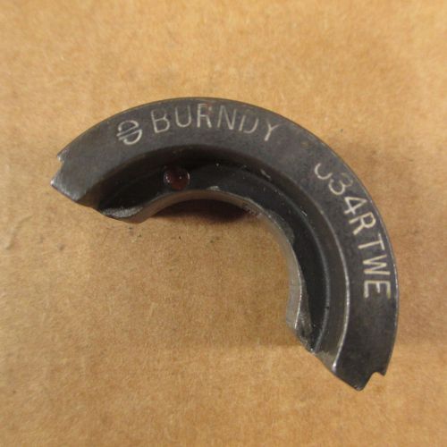 ( 1 ) Crimper Die U34RTWE R5179 500 KCMIL INDEX 20 BURNDY