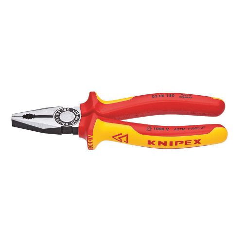Insulated Linesman Pliers,  7-1/4 In 03 08 180 SBA