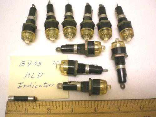10 hld bussmann fuse holders for gba indicator type fuses, made in usa for sale