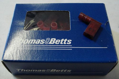 THOMAS &amp; BETTS RA18-250A TERMINAL LUG,22 TO 18 AWG,BRASS,NYLON (LOT OF 50)
