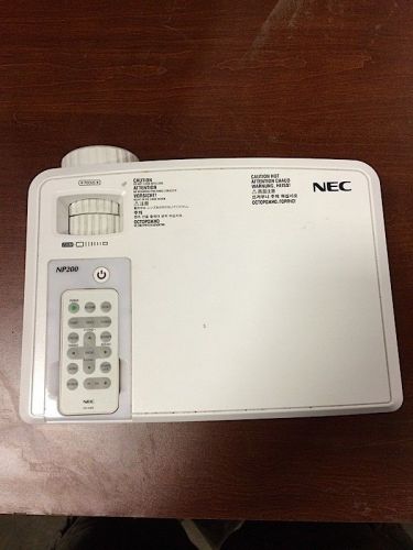 Nec np200 projector for sale