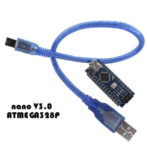 USB Nano V3.0 ATmega328P 5V 16M Micro-controller Board &amp; CABLE For Arduino COOL