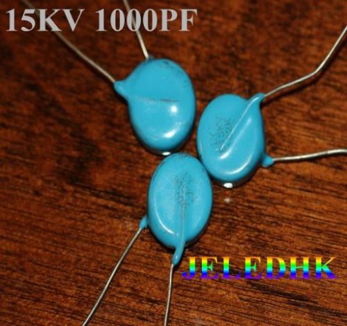 New 3 pcs high voltage ceramic capacitors 15kv 1000pf free shipping for sale