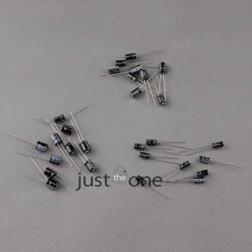 Electrolytic Capacitor Bag/ 1Uf-470Uf/ 12 kinds/ Each 10 PCS/ Separate Load Kit