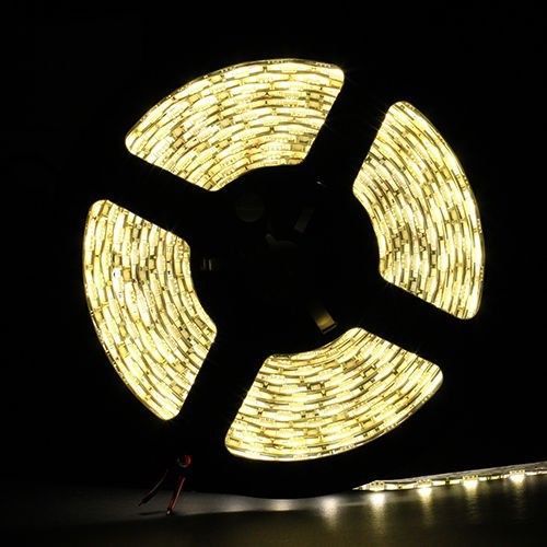 Waterproof 5M 5050 DC 12V Warm White SMD 300 LED Flexible Strip Christmas Party