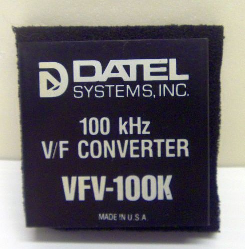 Datel Systems, Inc. 100 kHz V/F Converter VFV-100K