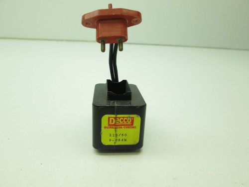 Decco 9-884m 115v-ac coil d400475 for sale