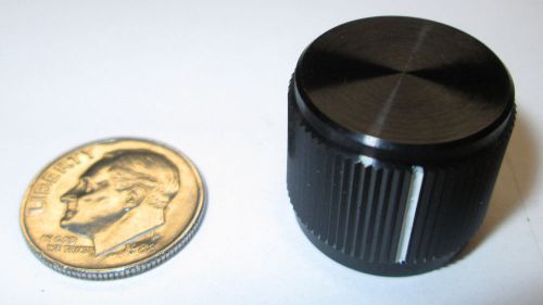 Alco p/n kn700b1/4 solid aluminum, machined knobs,  for 1/4&#034; shaft  nos 3/4&#034;od for sale