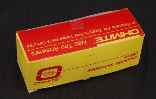 30x Ohmite 45JR10 5W .1? Silicone-Ceramic Conformal Axial Wirewound Resistor