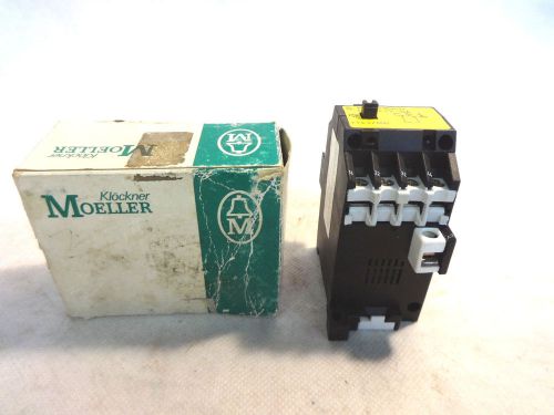 New in box klockner moeller dil-08-22-na 115v control relay for sale