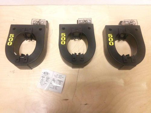 Ritz 110601011.0832 Low-Voltage Extended-Range Current Transformers Lot of 3