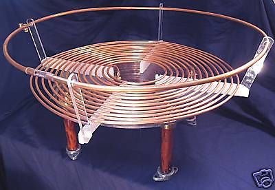 Tesla Coil Lexan Circle Base for Primary &amp; Secondary