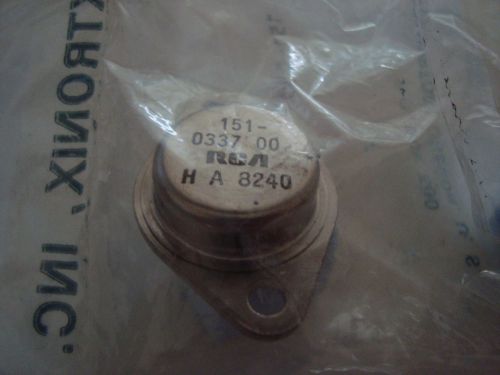 2 RCA 151 0337 00 Transistors New Old Stock Tektronix