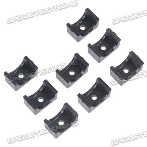 Dia.12mm plastic semi-circle motor mount holder tube clamp for rc multicopter e for sale