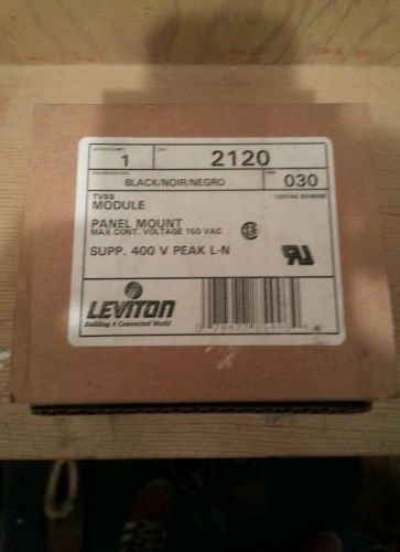 Leviton 2120 Voltage Protection Module Panel Mount Surge Supressor New