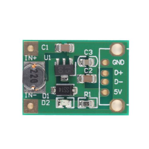 DC-DC Boost Converter Step Up Module 1-5V to 5V 500mA Power Module New M2