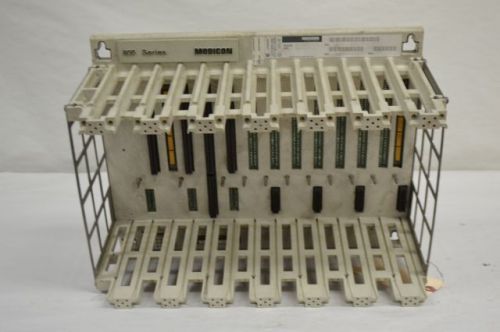 AEG MODICON AS-H819-103 7-SLOT RACK CHASSIS D206099