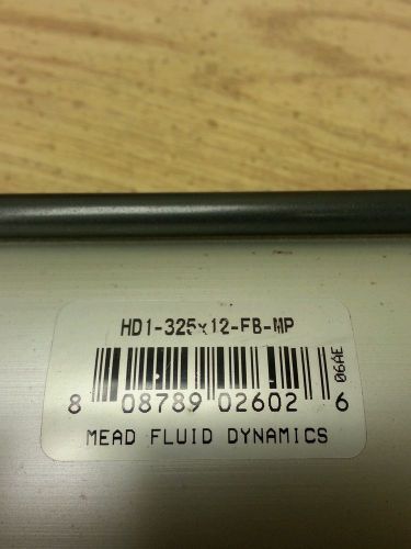 Mean Fluid Dynamics HD1-325X12-FB-MP Pneumatic Cylinder