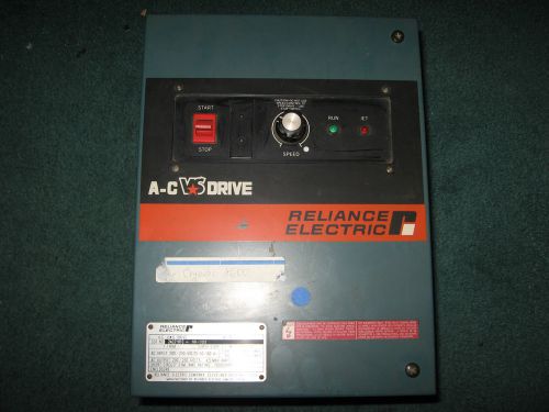 Reliance Electric A-C VS Drive 2AC2101C Variable AC Inverter / Drive USED
