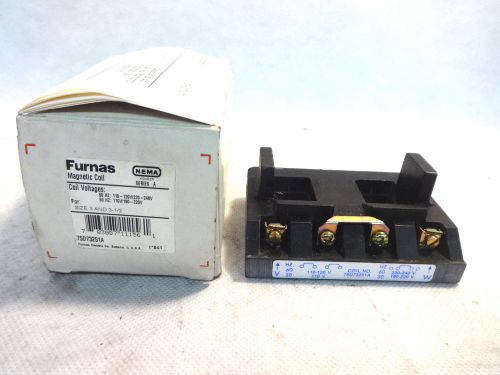 NEW IN BOX FURNAS 75D73251A SIZE 3-3-1/2 110/120/220/240V COIL
