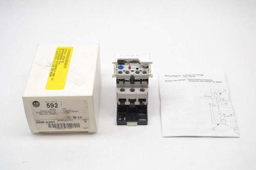Allen bradley 592p-a2dt class 20 a manual 1.0-2.9a amp overload relay b441668 for sale