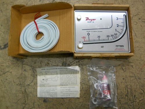 1985 davis instruments water column manometer dwyer mark ii model 25 for sale