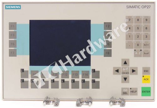 Siemens 6AV3627-1LK00-1AX0 6AV3 627-1LK00-1AX0 SIMATIC OP27 Color Panel 24V DC