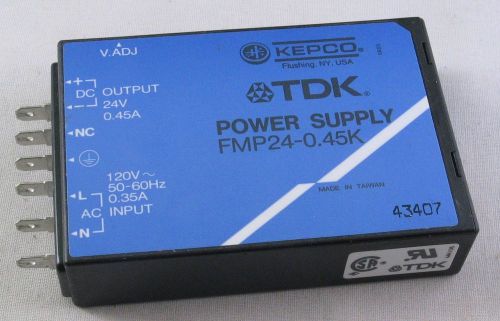 Kepco TDK Power Supply FMP24-0.45K and two  25A SSR’s