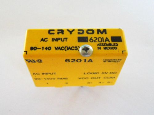 6201A  Crydom Relays  90-140VAC INPUT (1AC5) Buffered Non-Inverting