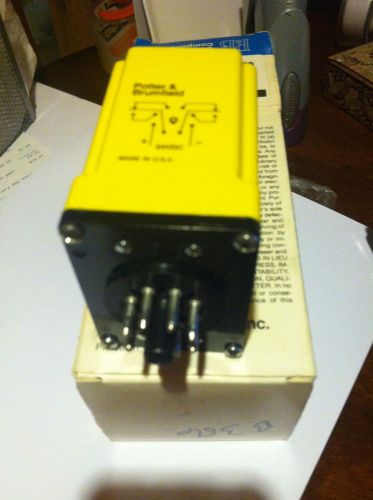 POTTER BRUMFIELD CDD-38-30005 TIME DELAY  RELAY