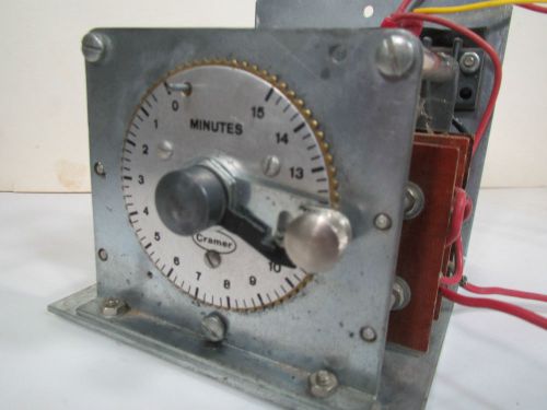 Vintage Cramer Timer 15 Minutes 115 Volt