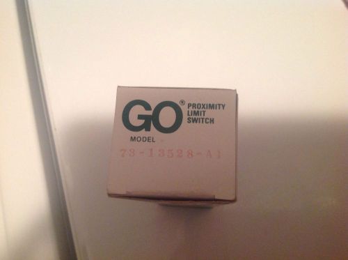 Go Proximity Limit Go Switch Model No. 73-13528-A1 NIB