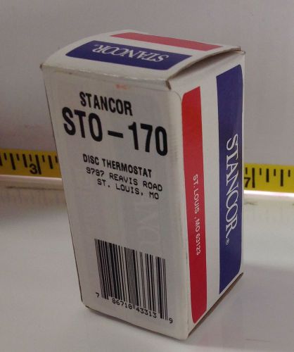 STANCOR DISC THERMOSTAT LOT OF 2 NIB STO-170
