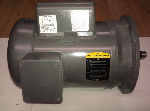 BALDOR Electric Motor 7.5 HP  3450 RPM  208-230 Volts 1 phase 213D frame - TEFC