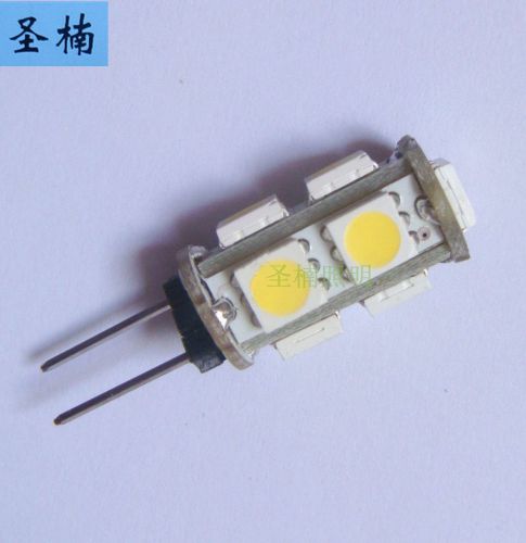 SN 10pcs 1W G4 9-5050 SMD LED Bulb Lamp Lights Super Bright Pure White DC 12V