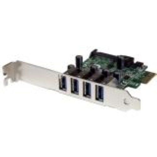 StarTech.com 4 Port PCI Express SuperSpeed Controller Card Adapter PEXUSB3S4V