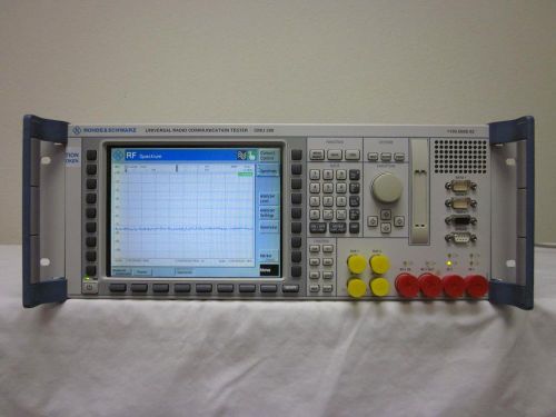 Rohde &amp; Schwarz CMU200 Universal Radio Communication Tester / Analyzer - LOADED!